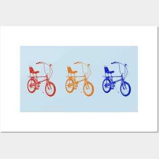 Stranger bikes Posters and Art